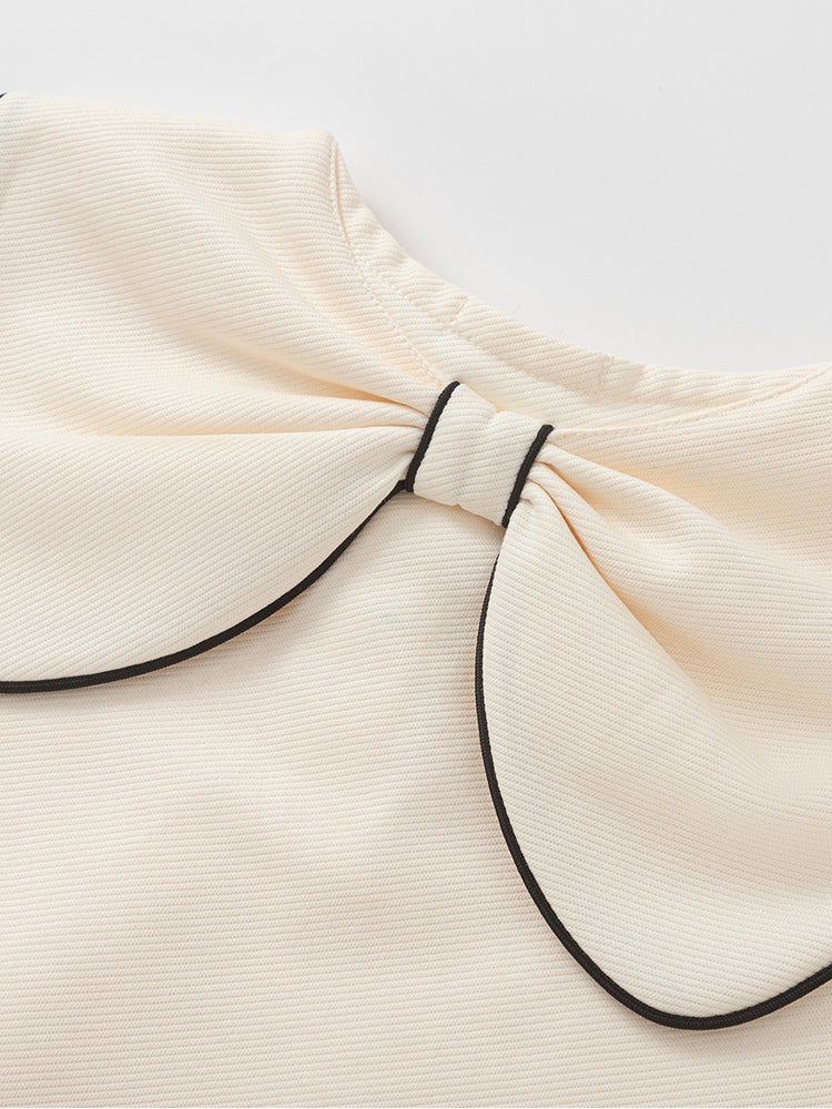 بالابالا سويت شيرت ببيونة للبنات - Image 2